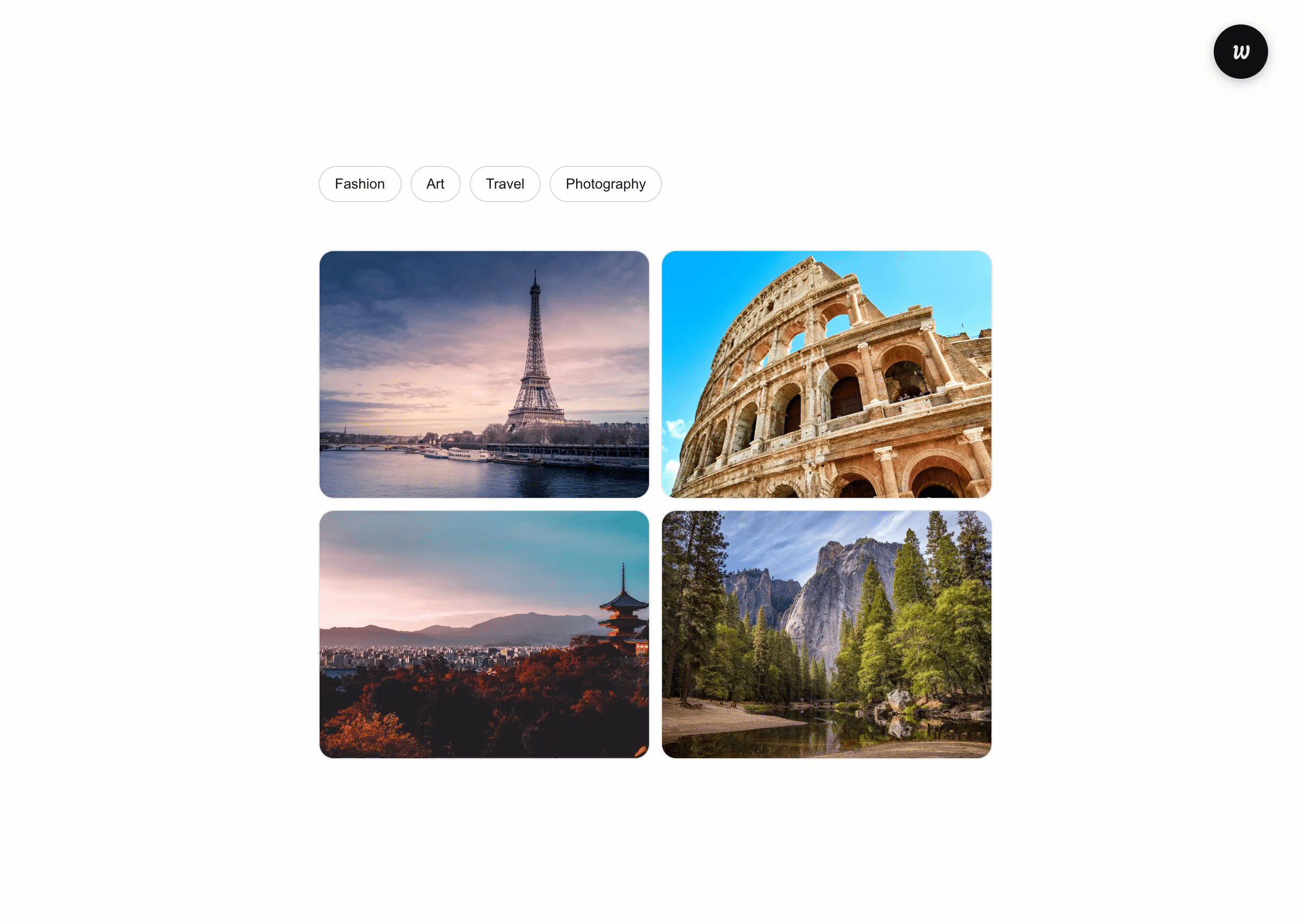 Rearranging UI elements by dragging and dropping
